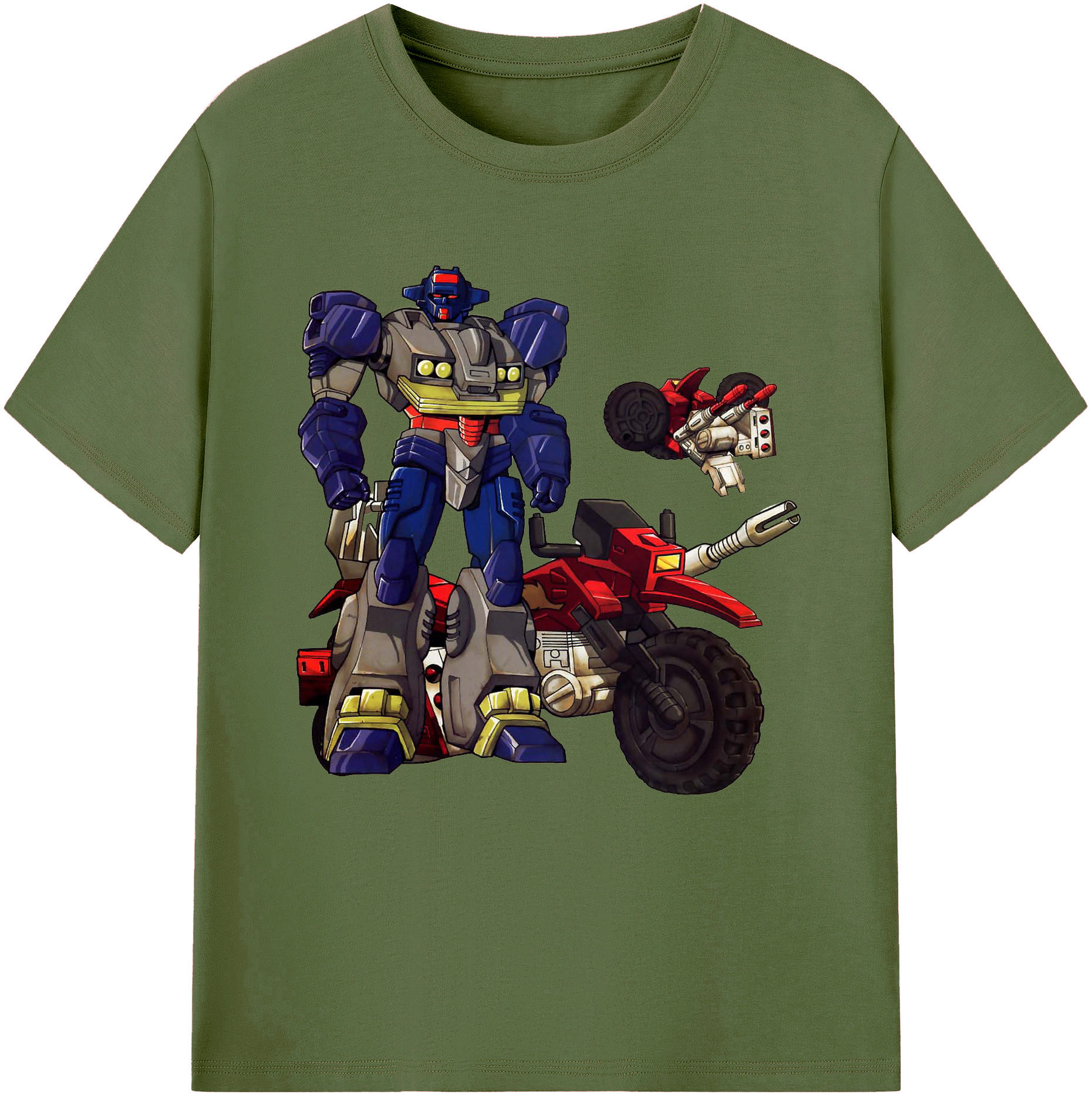 （画像用）  綿100％半袖Tシャツ（フロントプリント）